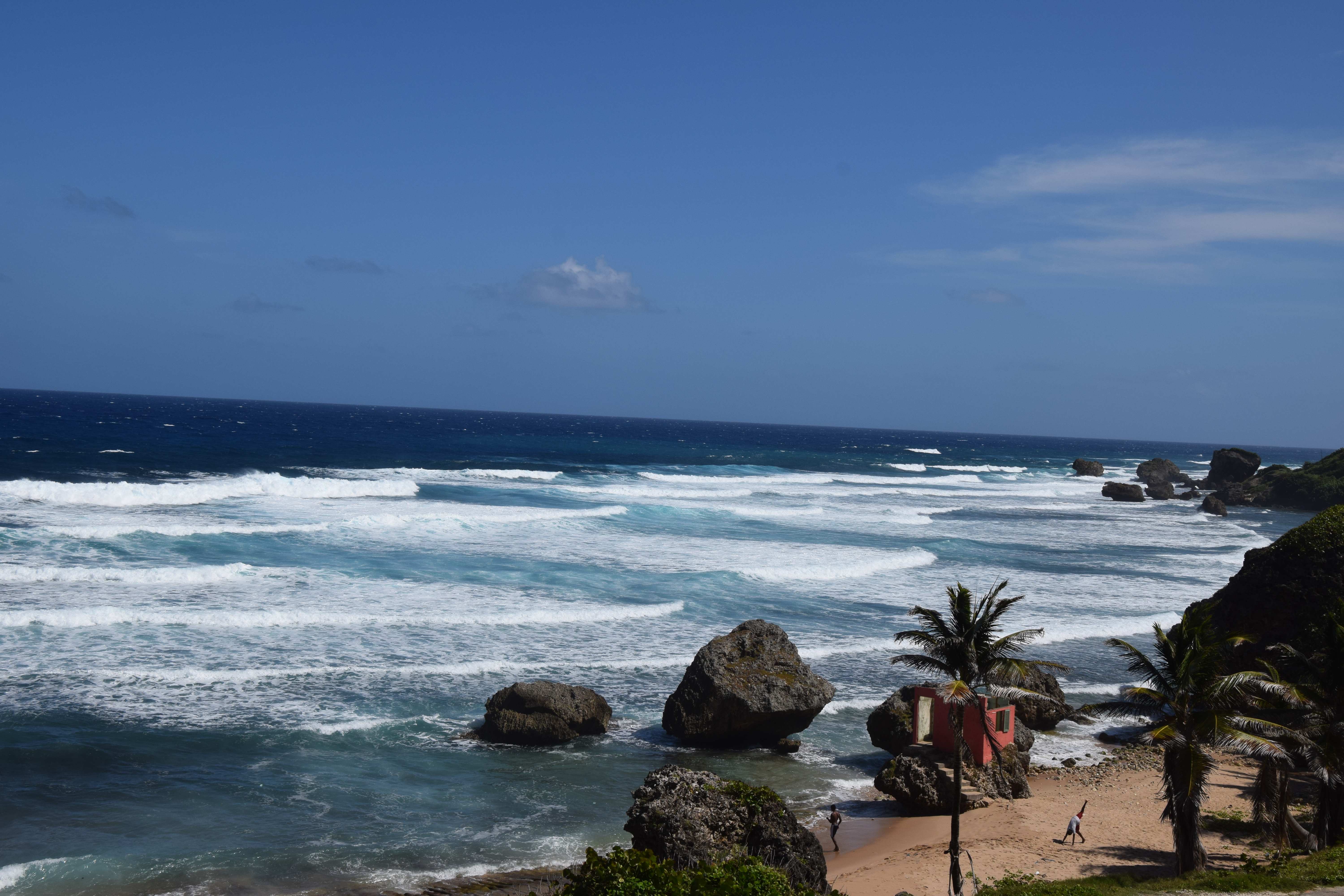 Bathsheba - ein beliebter und wunderschöner Ort mit interessanten Steinformationen an der Atlantikküste von Barbados