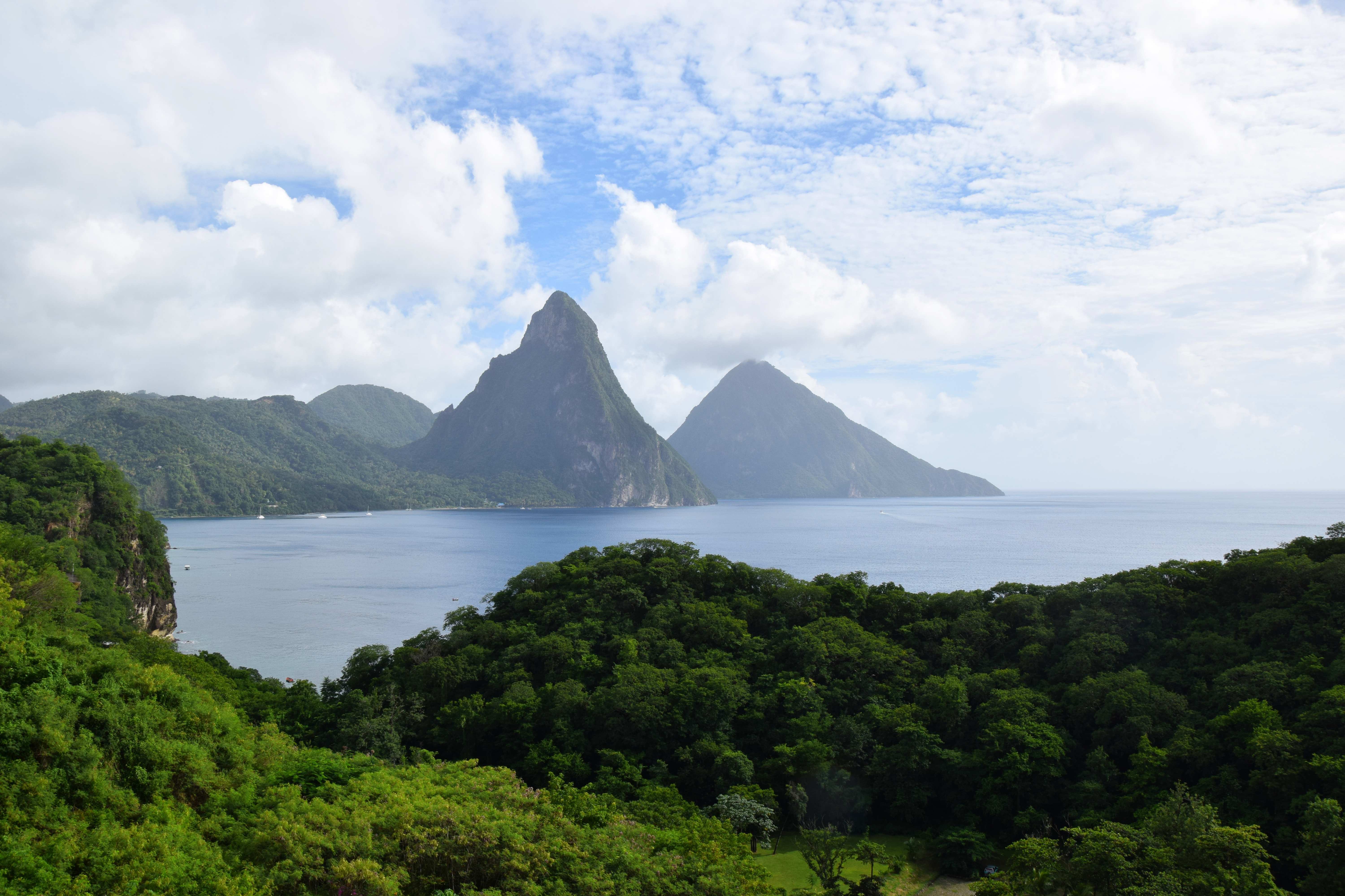 Pitons, die beiden Wahrzeichend er Insel St. Lucia