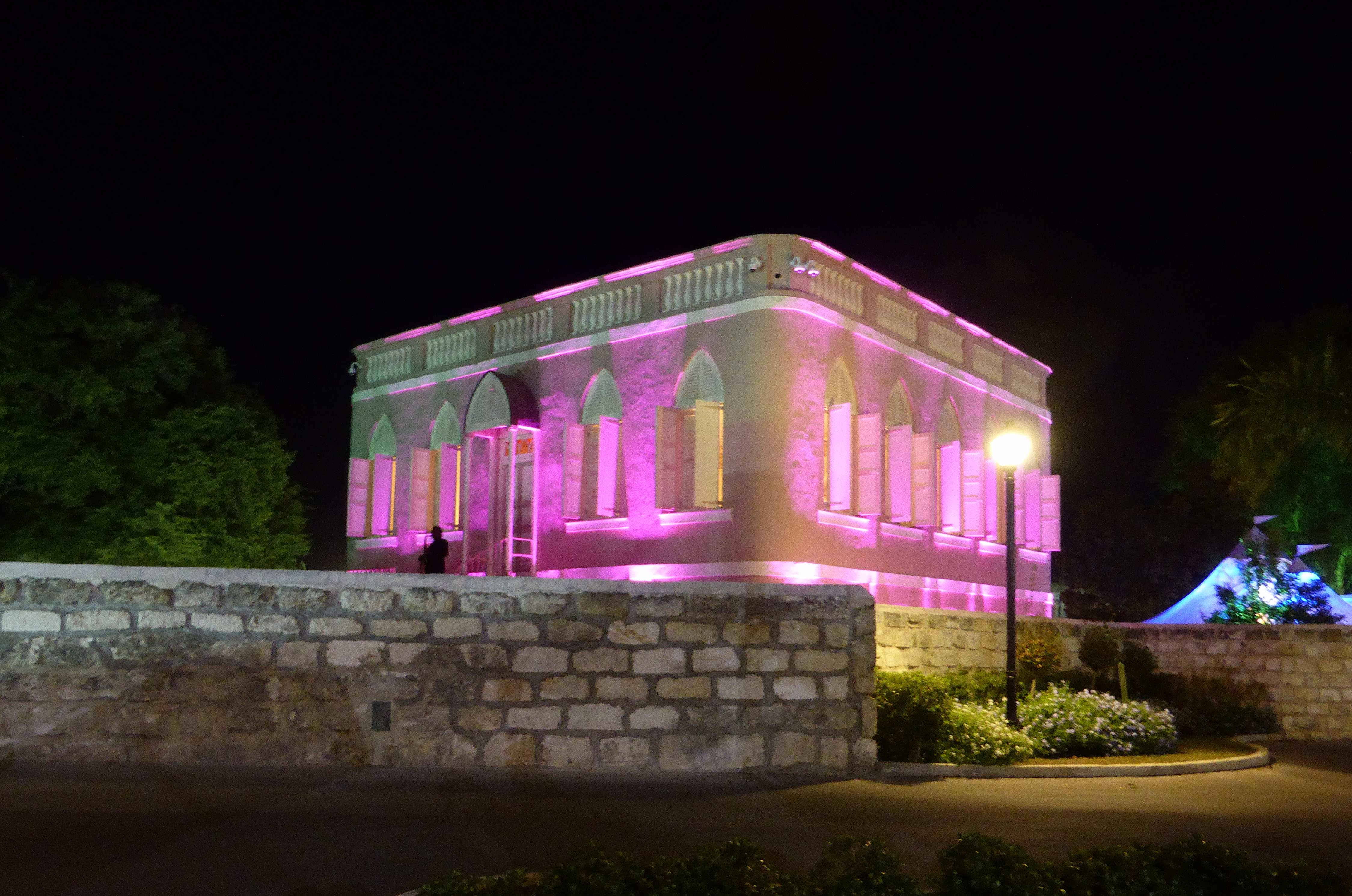 Jüdische Synagoge in Barbados, die einzige in der Karibik